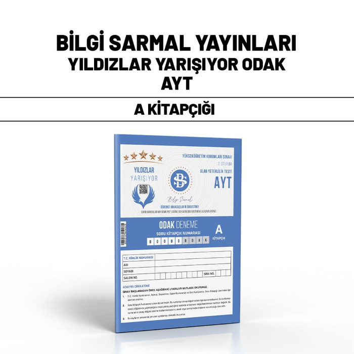 YILDIZLAR YRŞYR YKS AYT ODAK SNV 2-A - 24-25